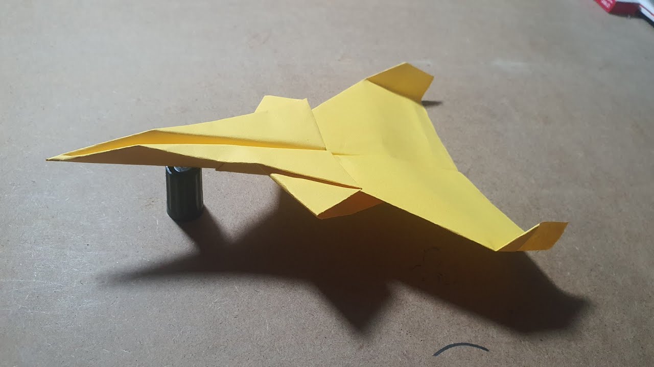 How to make a paper easy airplane 