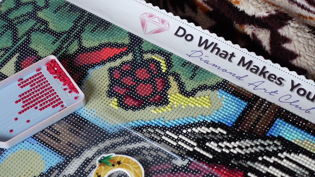 BLABLA DIAMOND PAINTING DAC FLOWER MARKET GIRL