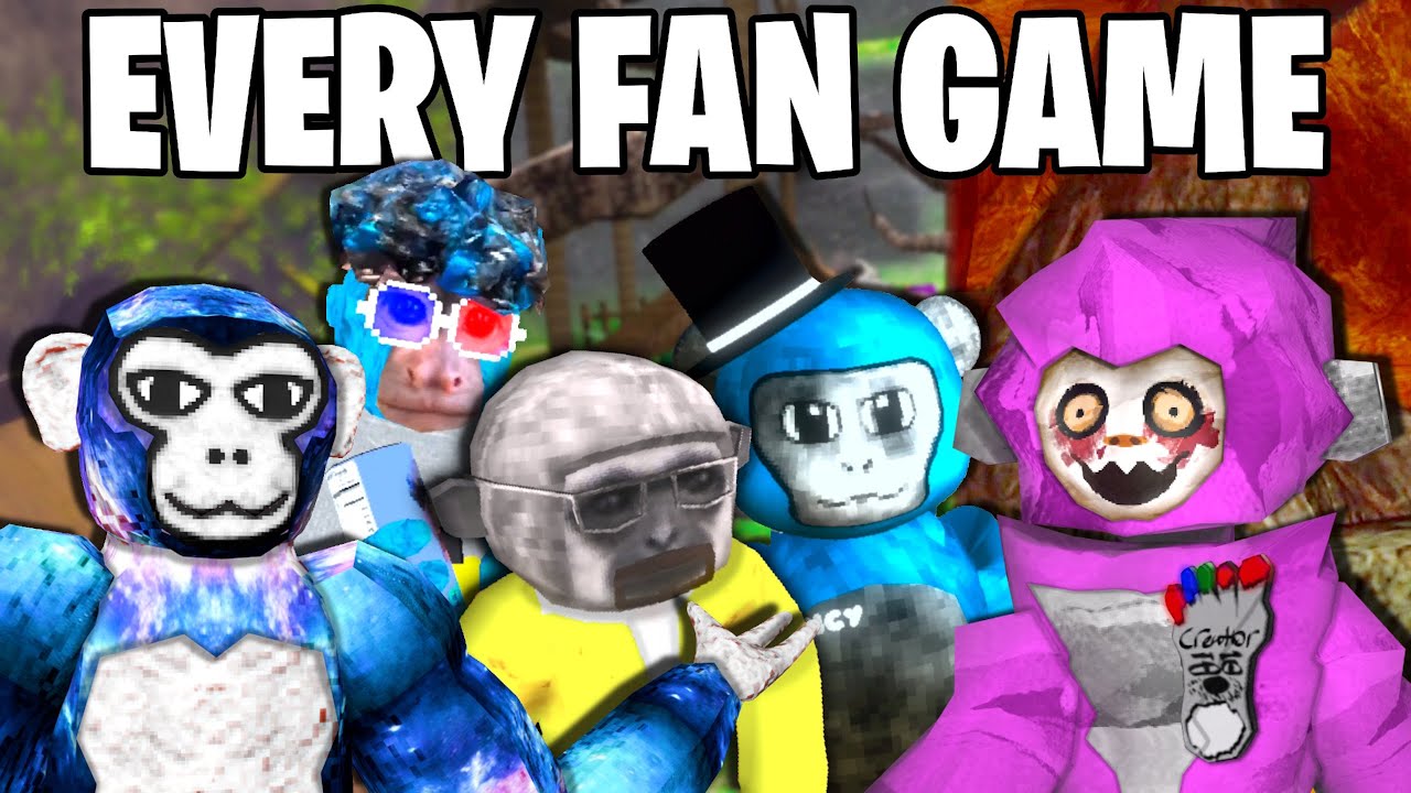 25+ of the BEST Gorilla Tag Fan Games