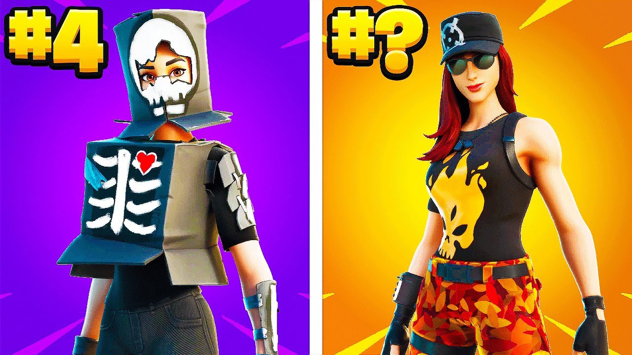 15 Most Underrated Tryhard Skins in Fortnite