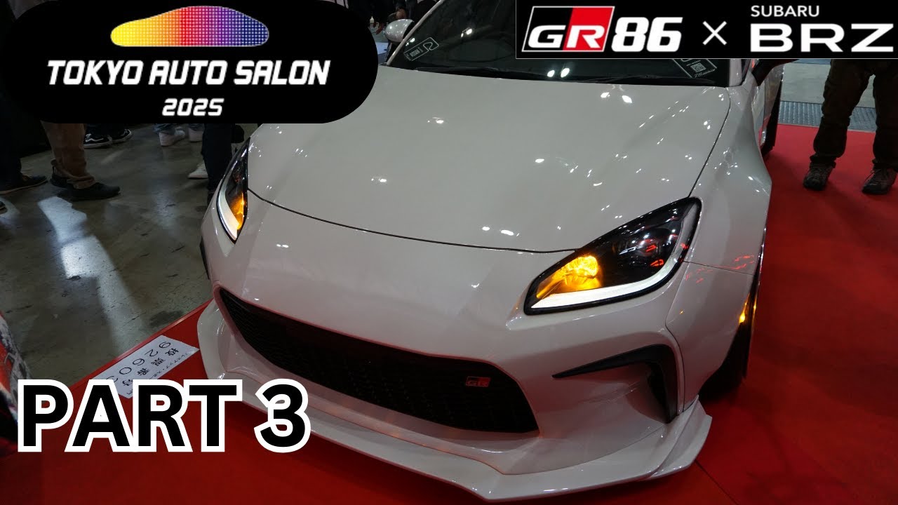 [GR86·GT86·BRZ] Tokyo Auto Salon 2025 Part 3