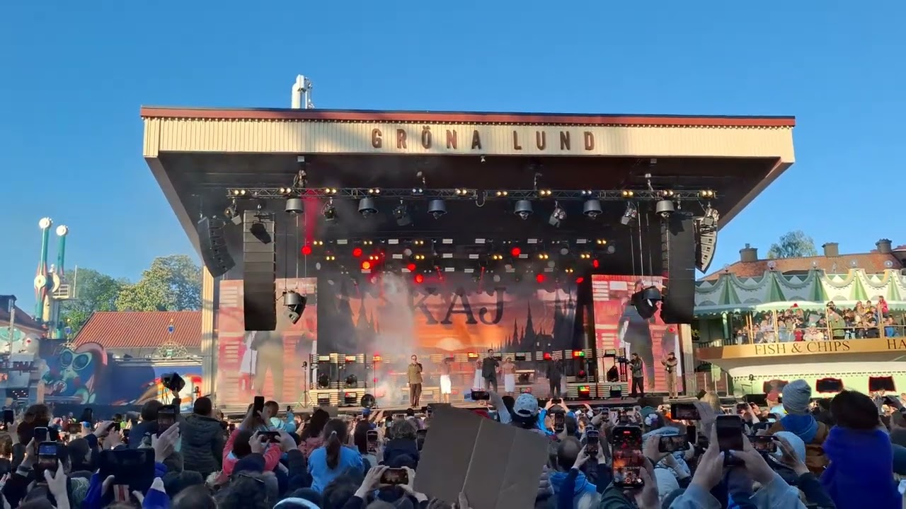 KAJ - Bara bada bastu (Gröna Lund)
