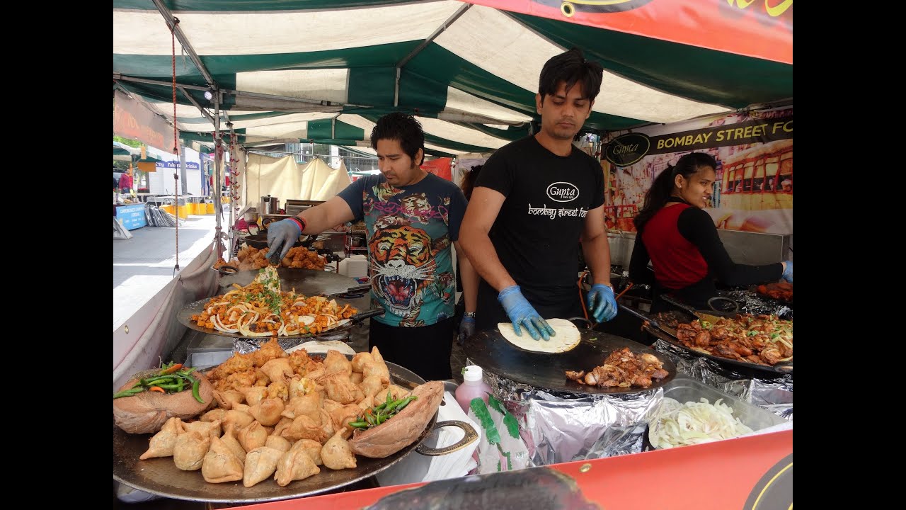 Indian Street Food in London Compilation: 