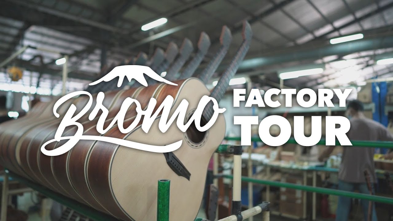 Bromo Guitars Factory Tour