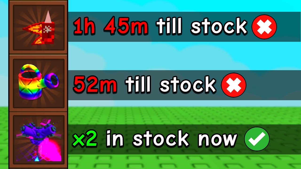 *NEW* METHOD Let's You SEE THE FUTURE STOCKS in Grow a Garden 2