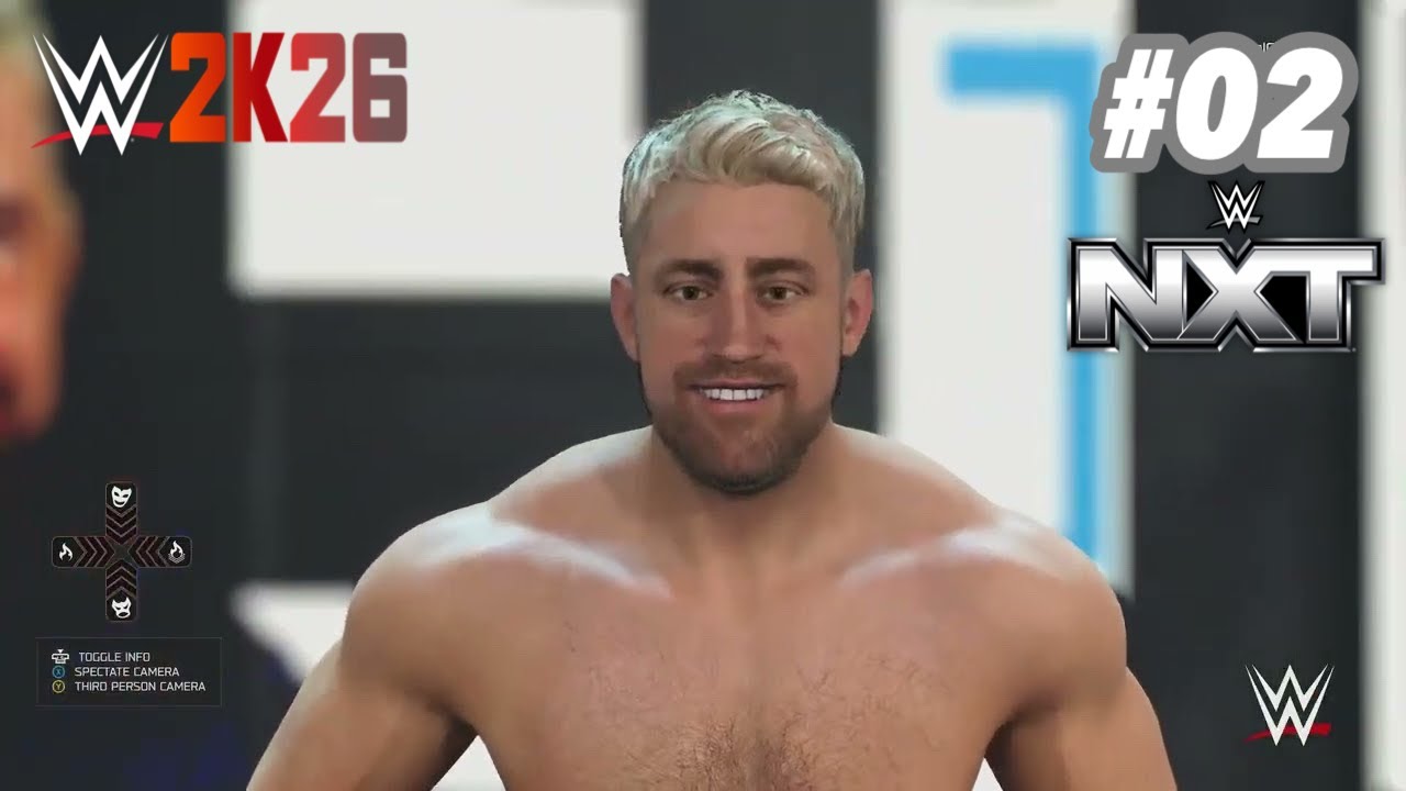 ETHAN PAGE CHALLENGES THE NXT CHAMPION!!! WWE 2K26 UNIVERSE MODE S1 NXT WK 1