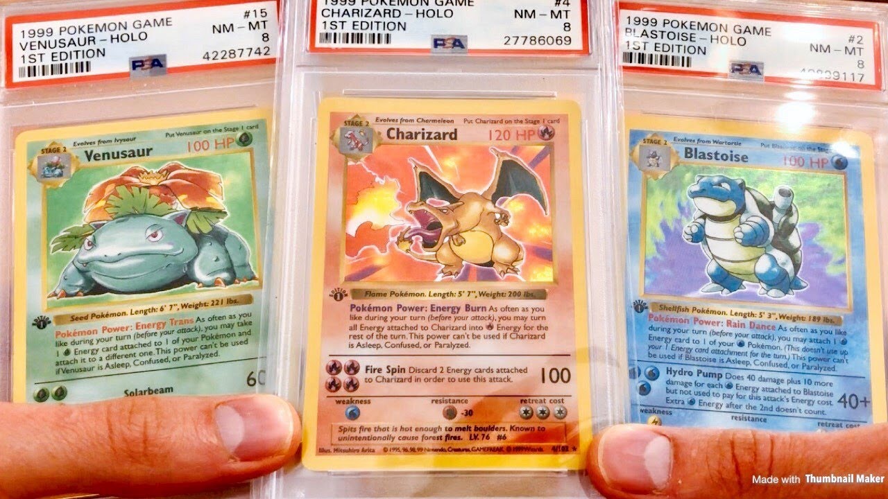 POKEMON 1ST EDITION BASE SET COMPLETE PSA GRADED ! RARE CARD COLLECTION + CHARIZARD