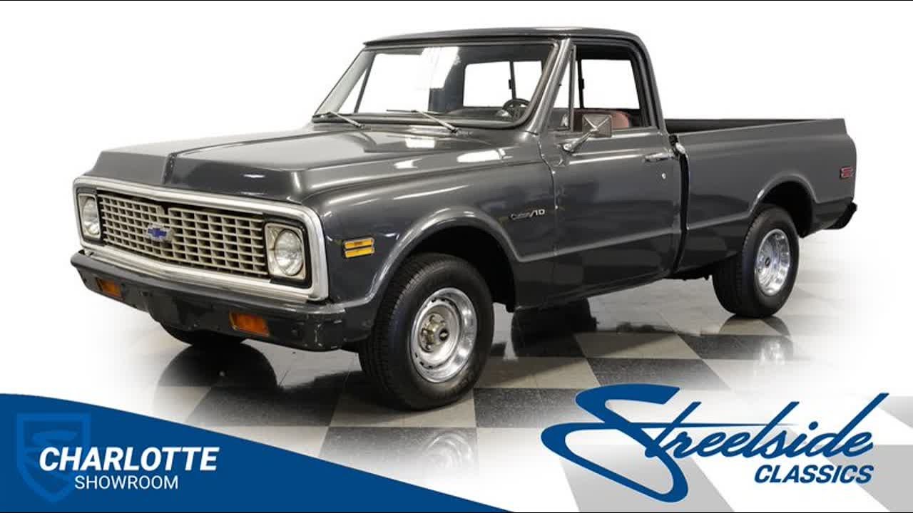 1972 Chevrolet C10 Custom 9946-CHA for sale | Charlotte, Atlanta, Dallas, Tampa, Phoenix, Nashv...