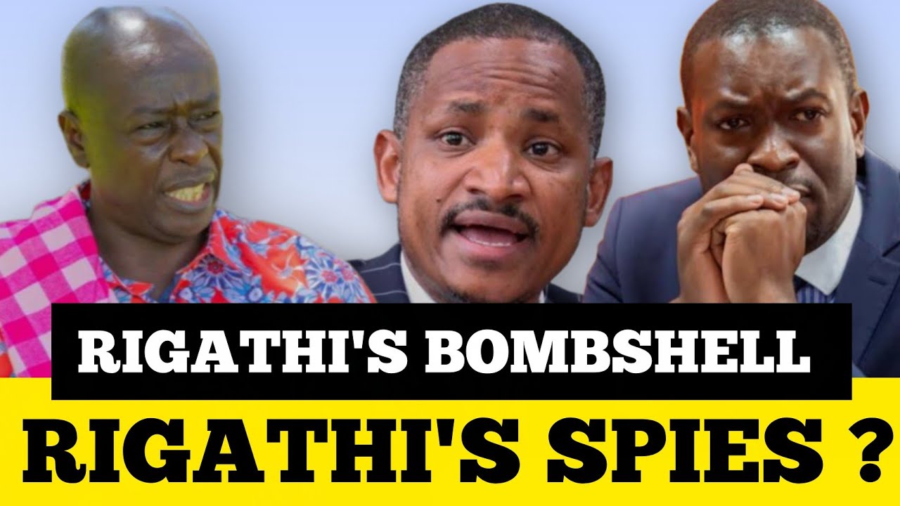 Rigathi's EXPOSE on Sifuna and Babu working together with him