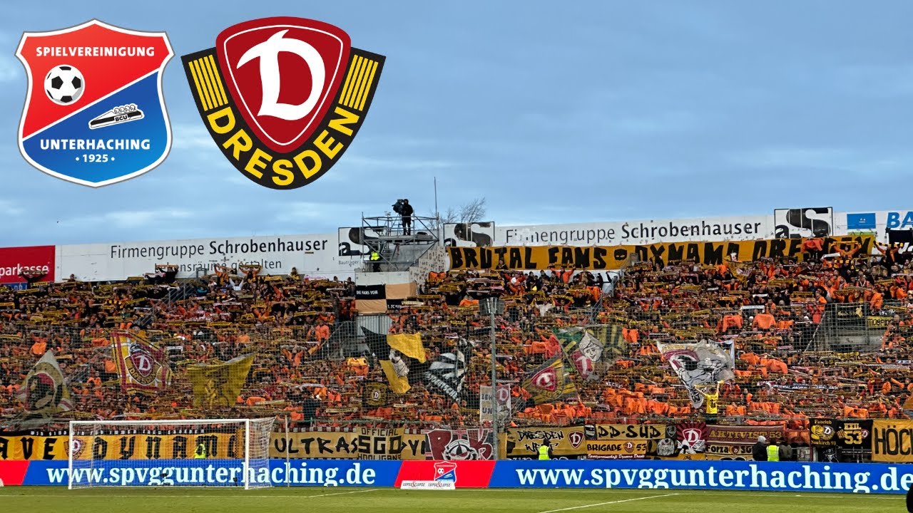 Dresden Auswärts in Unterhaching | SpVgg Unterhaching vs Dynamo Dresden 21.12.24 Grounhopping
