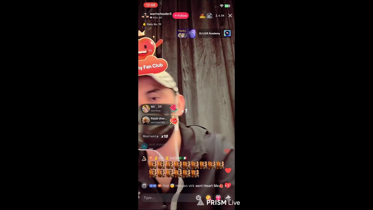 Mr patlo is live ( leader of tiktok)