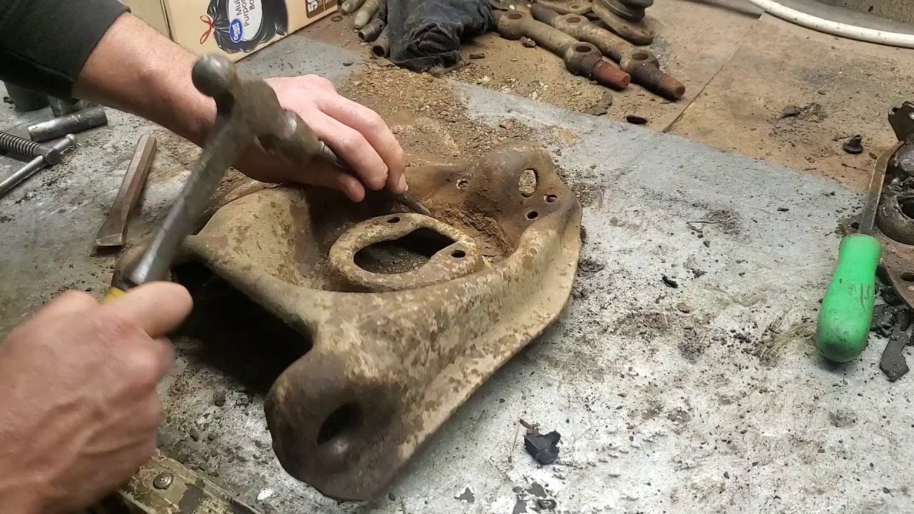 63 Fairlane Upper Control Arm De-scale