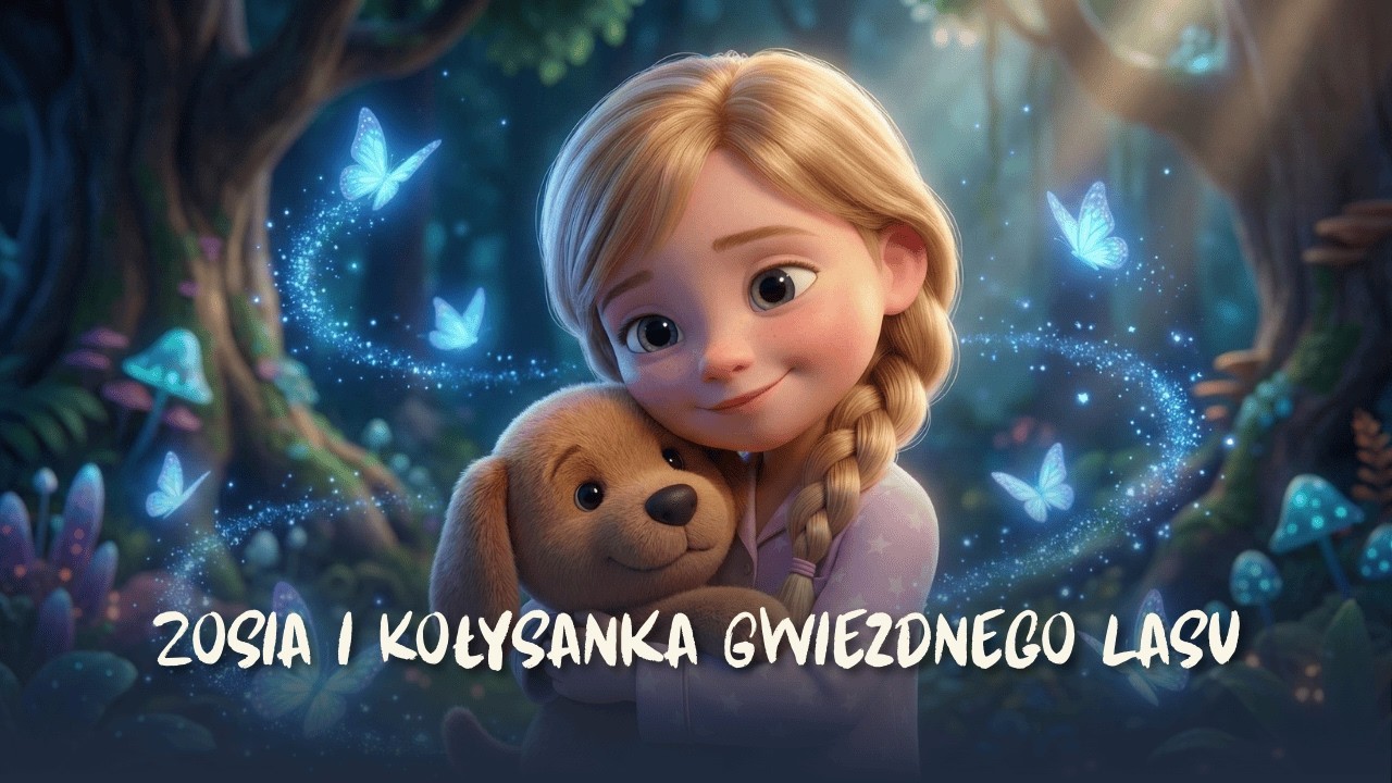 Dobranoc, Zosiu 🌸 Magiczna podróż do krainy snów | Bajka o spokoju