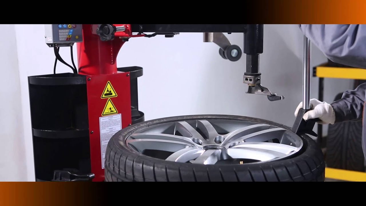 UNITE U-2598 TYRE CHANGER OPERATION VIDEO