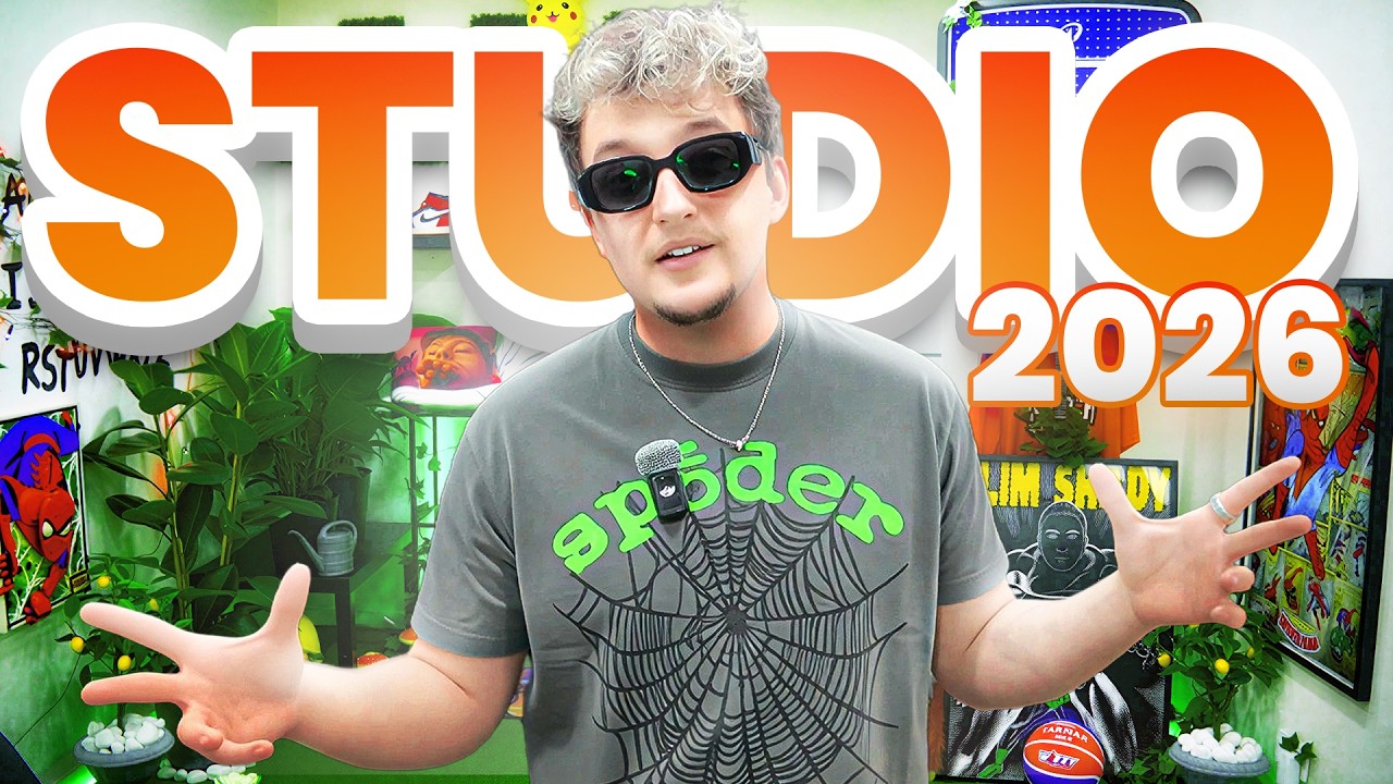 FINÁLNÍ STUDIO TOUR! (výzdoba, technika, věci, které potřebuji na streamování)