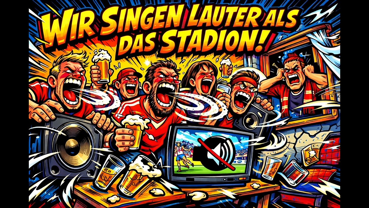 WIR SINGEN LAUTER ALS DAS STADION! | Fußball Party Song | WM 2026
