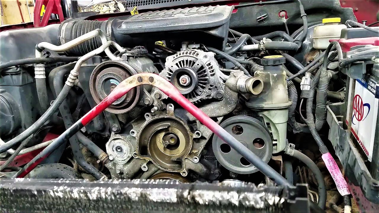 2000-2004 Dodge Dakota radiator/water pump replacement