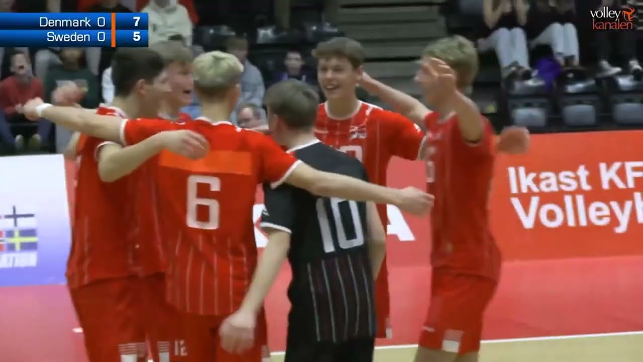 SWEDEN – DENMARK | Boys' gold medal match | NEVZA U17 Volleyball Championship 2022
