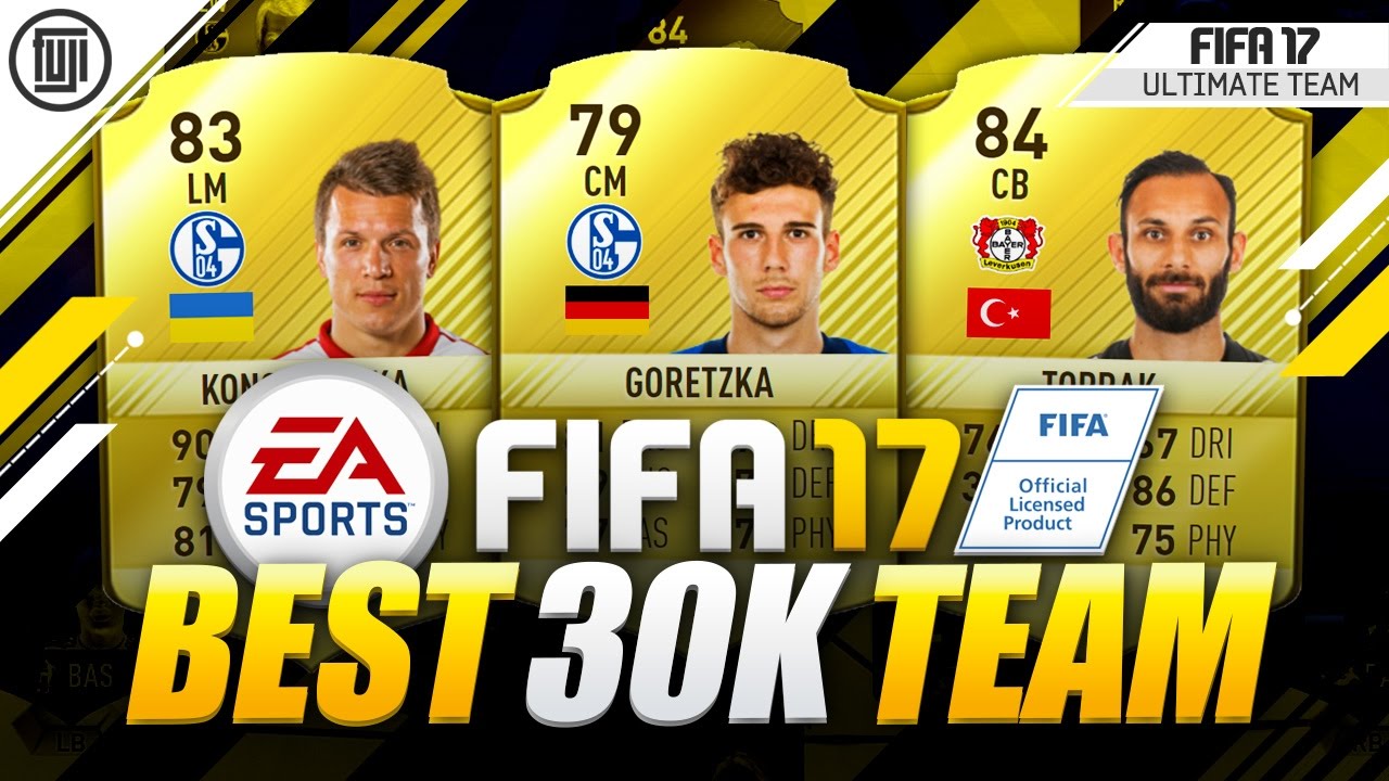 FIFA 17 OVERPOWERED 30K SQUAD BUILDER!!! - FIFA 17 Ultimate Team