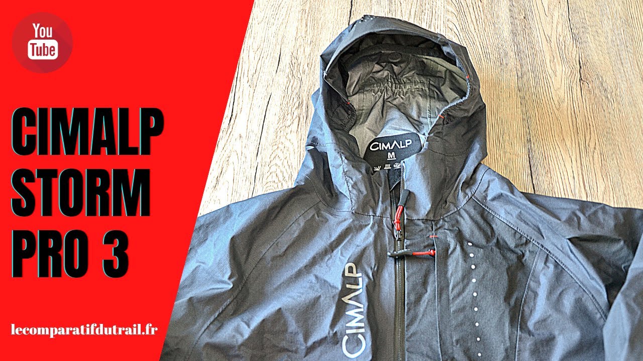 Présentation & Test de la Cimalp Storm Pro 3 ➡ une Veste Imperméable et Très Respirante!