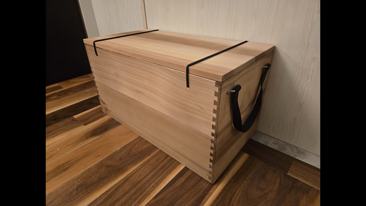 Cedar Chuck Boxes For Winter Camping Hot Tenting. Solid Wood