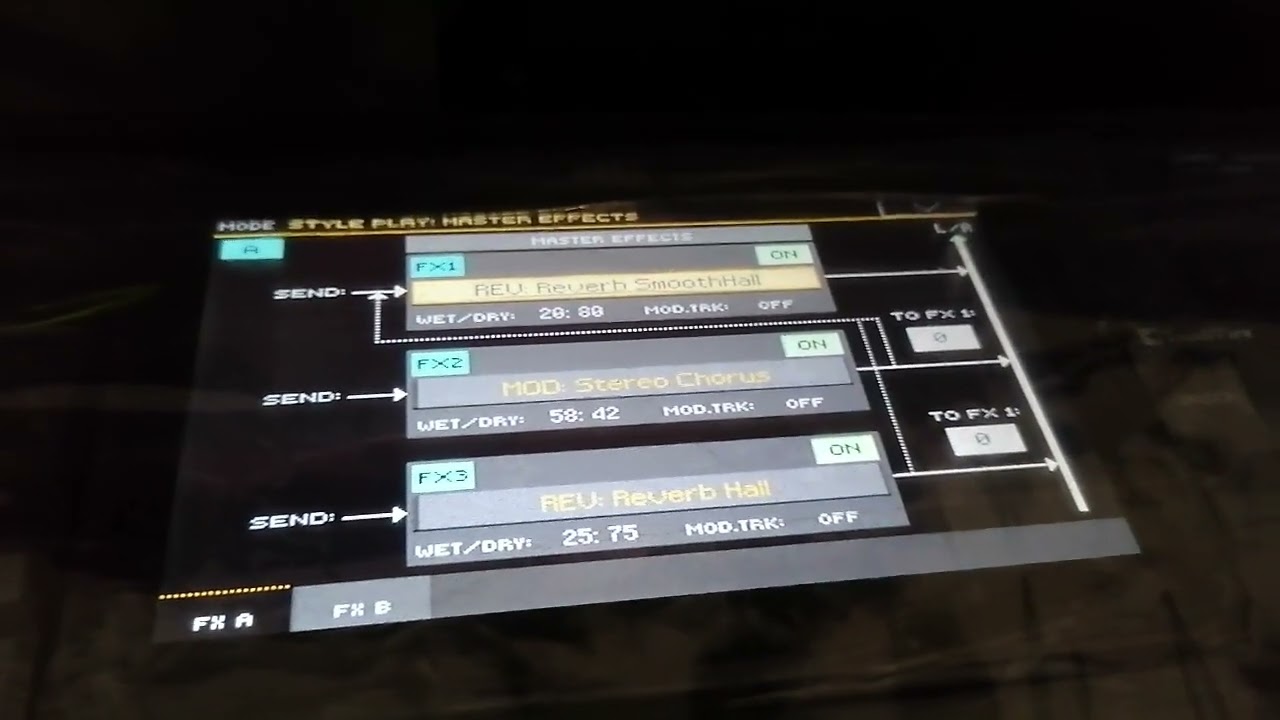 KORG PA4X MENU MASTER EFFECTS DETAYLI ANLATIM