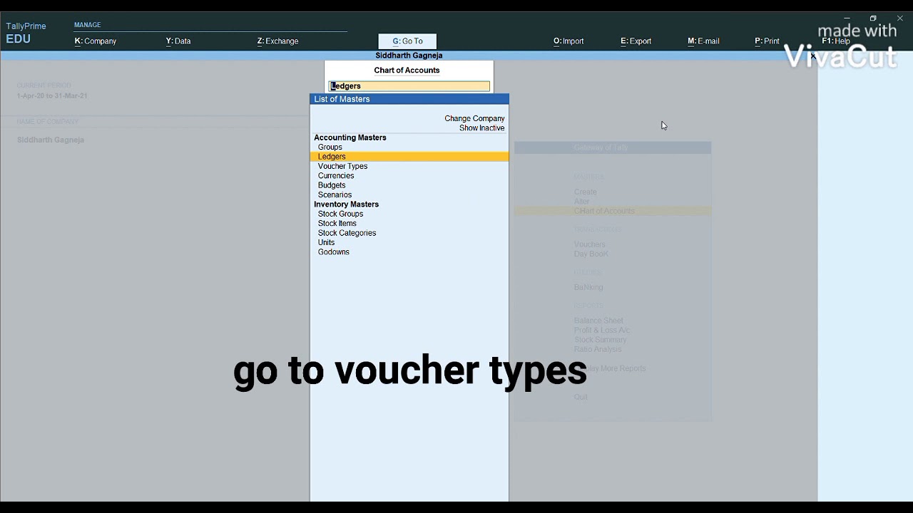 How to add prefix and suffix on sale bill in tally prime