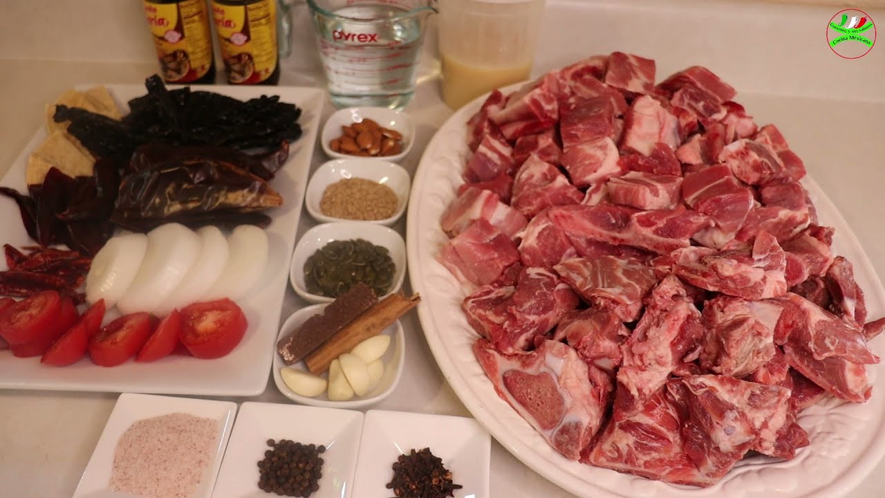 Como hacer Mole de Puerco SABROSO #mole #moledepuerco