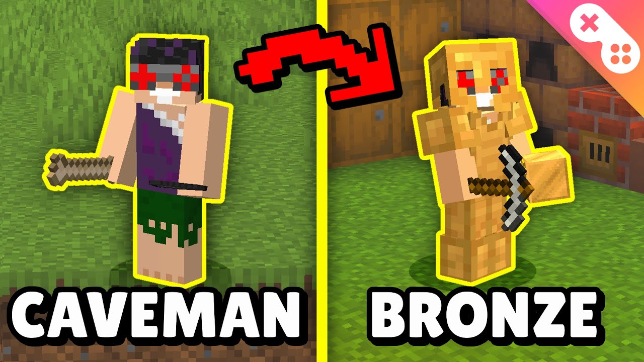 Surviving Minecraft's STONE AGE (Lithic)