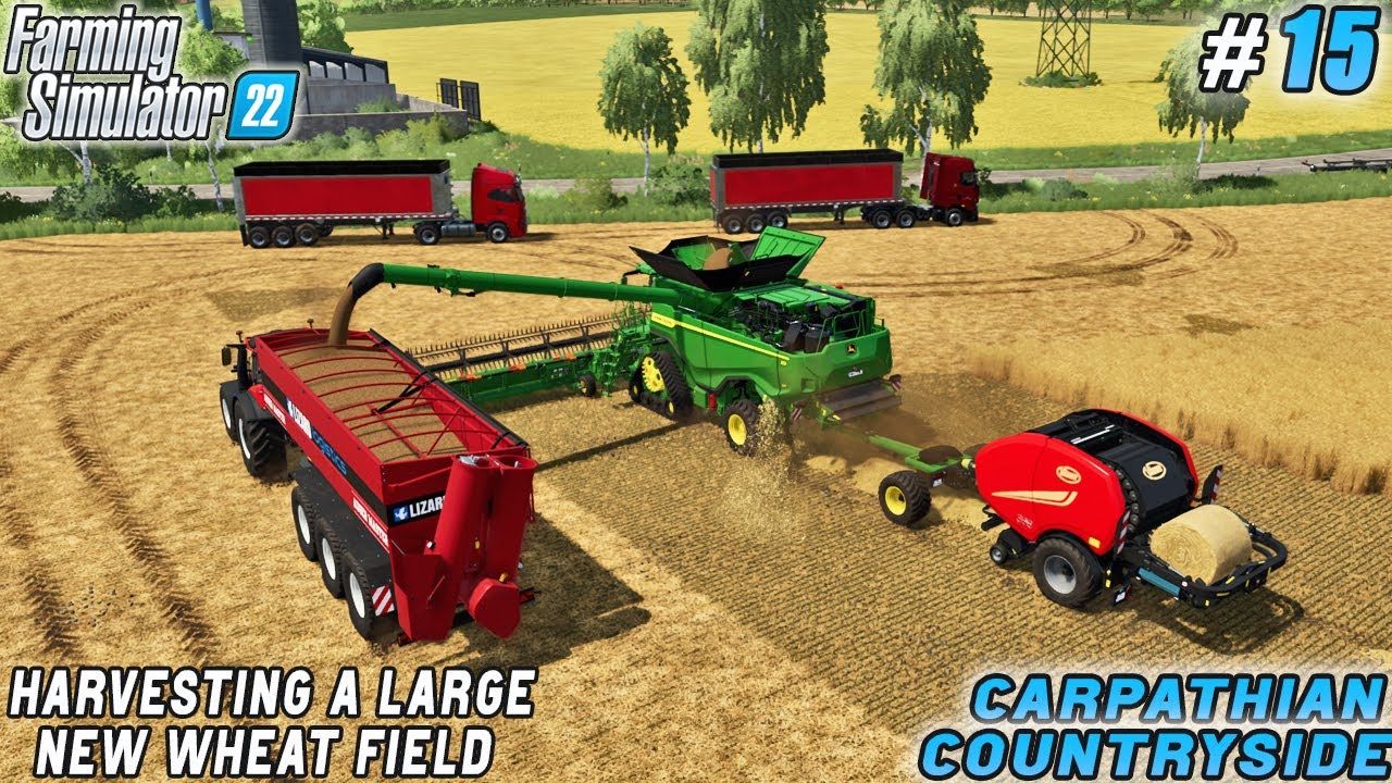 Generating Million-Dollar Gain and Putting 800K into Wheat Field | Carpathian Farm | FS 22 | ep #15