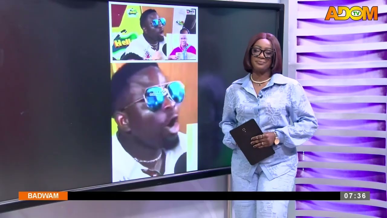 Stonebwoy's Alleged Fake Account On X Has Been Busted - Badwam Ahosepe on Adom TV (04-10-25)