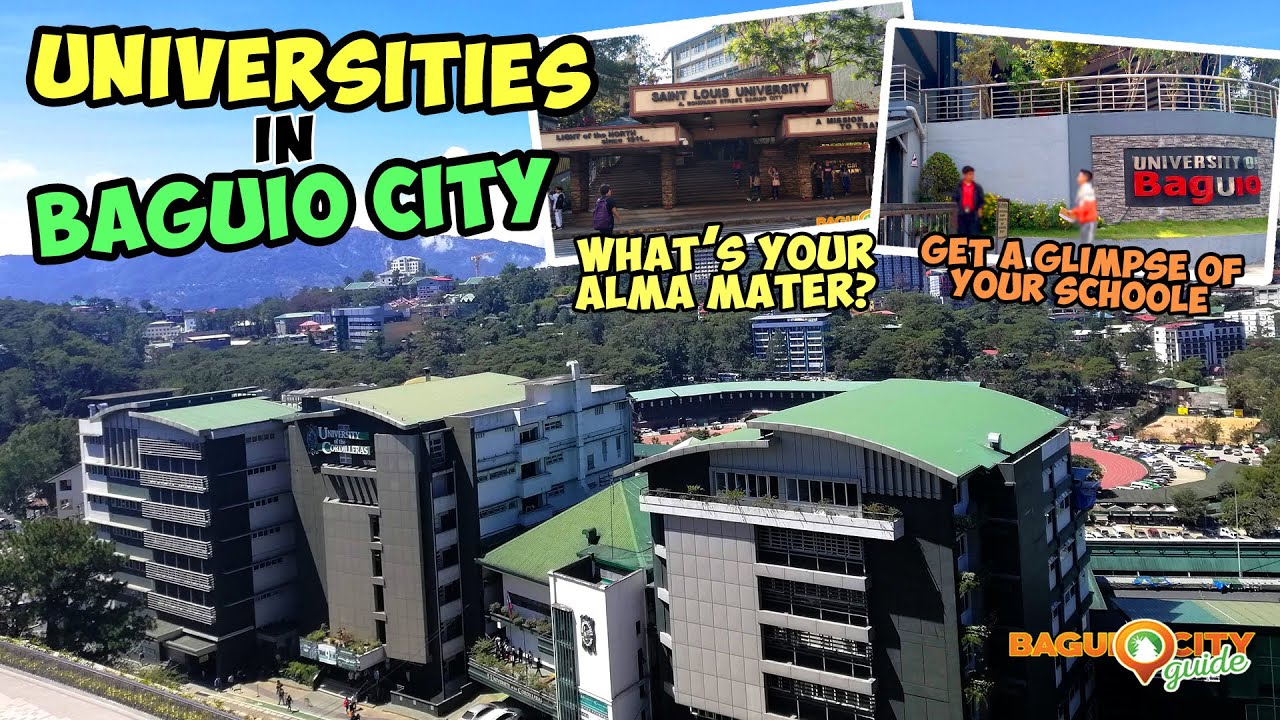 Passing By Universities and Schools in Baguio City (What's Your Alma Mater?)