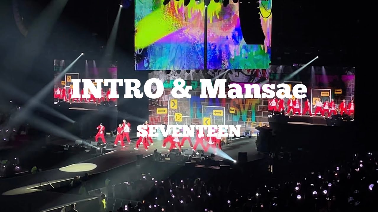 INTRO & Mansae - 세븐틴 토론토 SVT TORONTO 2022