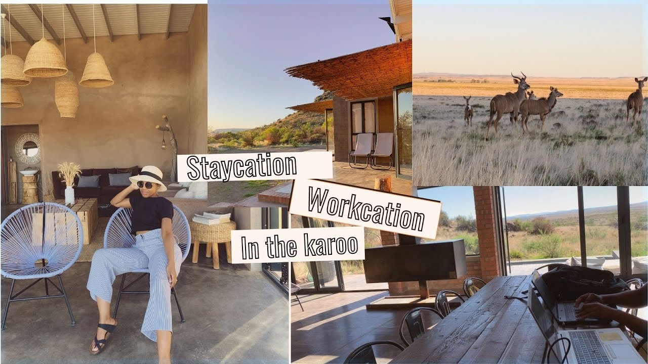 TRAVEL VLOG| STAYCATION IN THE ECO KAROO LODGE| South African Youtuber