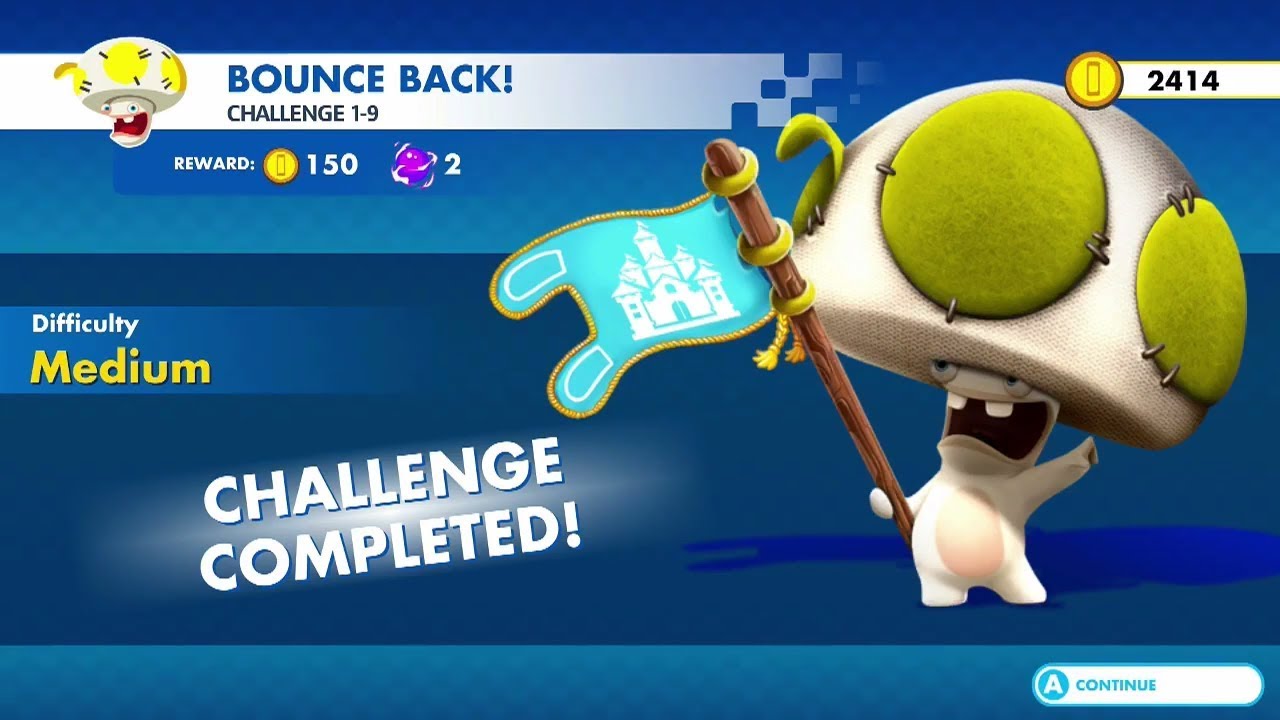 Mario + Rabbids Kingdom Battle | Challenge 1-9 Bounce Back!