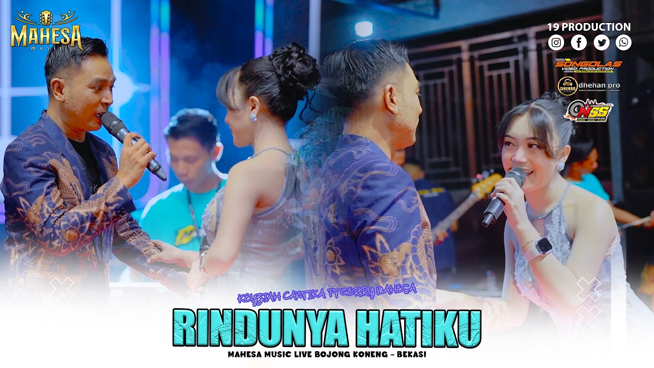 Keyziah Cantika Ft Gerry Mahesa - Rindunya Hatiku I Mahesa music live Bojong Koneng - Bekasi