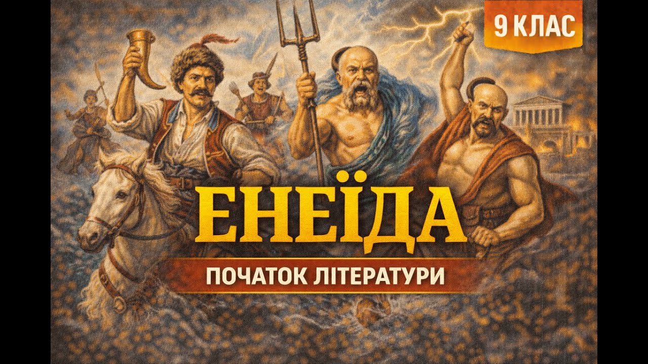 «Енеїда» Івана Котляревського: народження нової української літератури | 9 клас