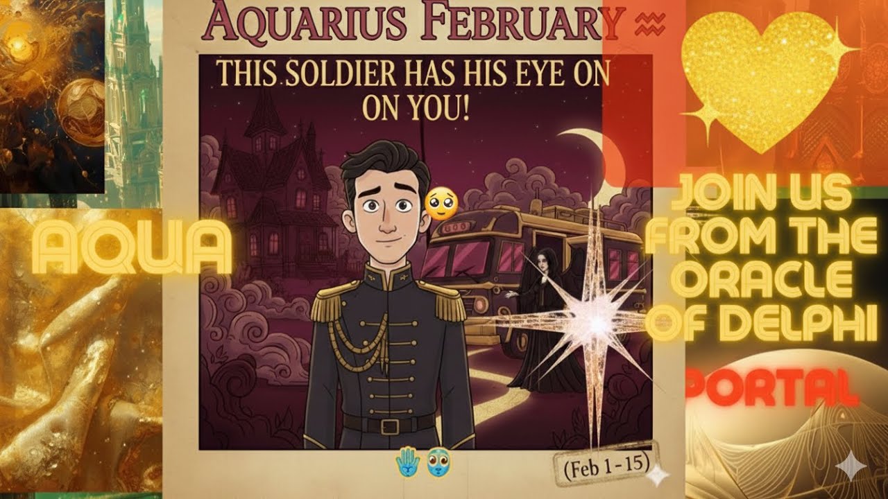 Водолей, этот суровый солдат положил на тебя глаз 🥹👀🪬 1-15 февраля