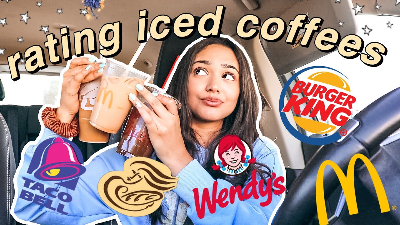 rating iced coffees from EVERY FAST FOOD RESTAURANT