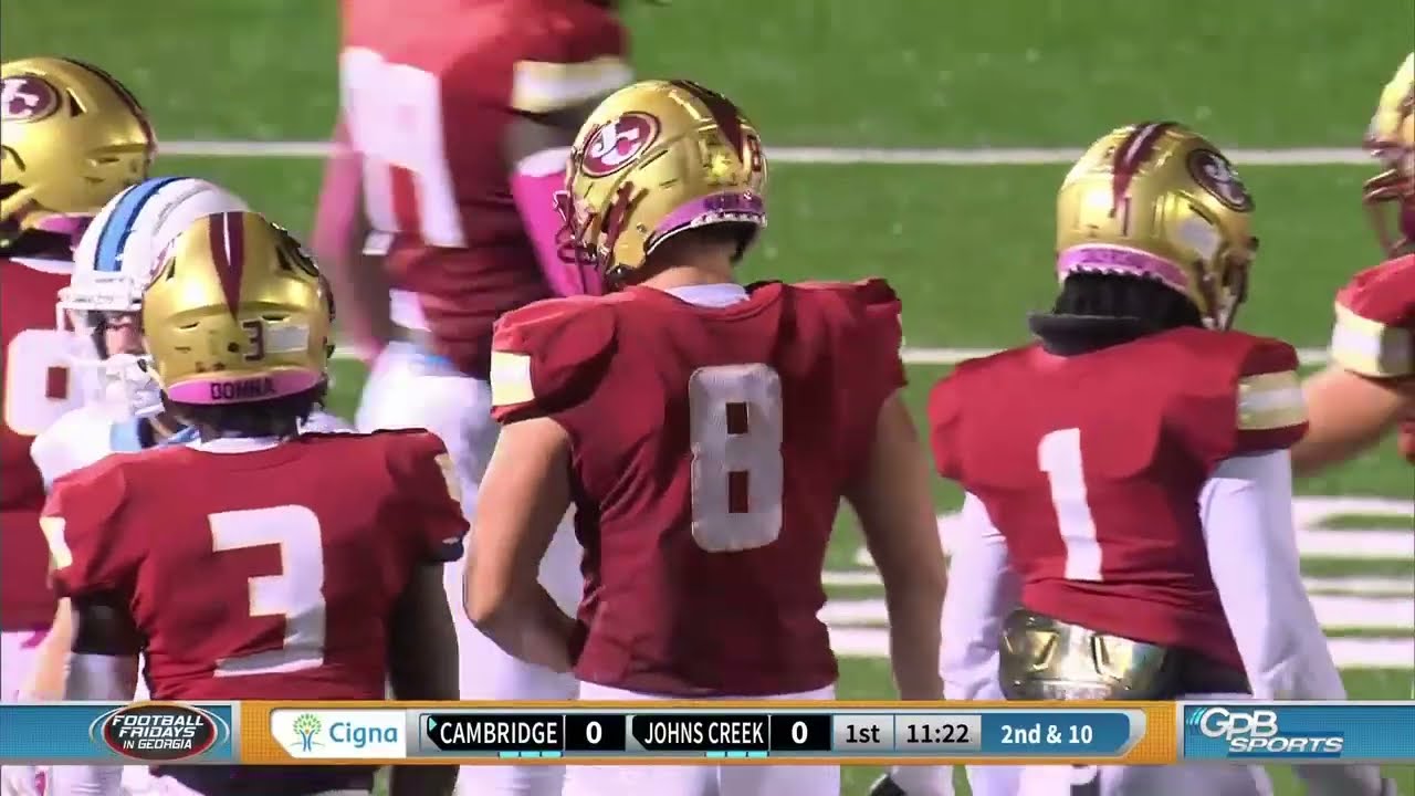 Cambridge vs. Johns Creek - Oct. 15, 2021
