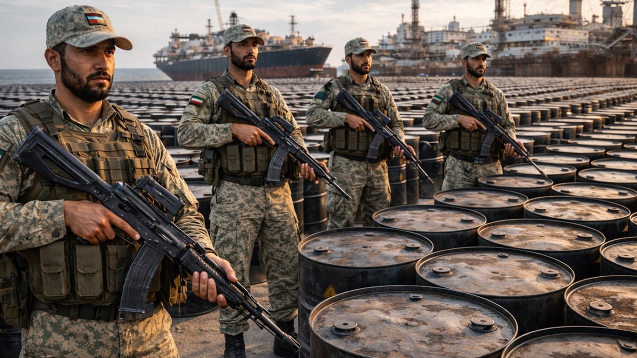 Как добывается иранская нефть? От пустыни до Ормузского пролива... Весь процесс.