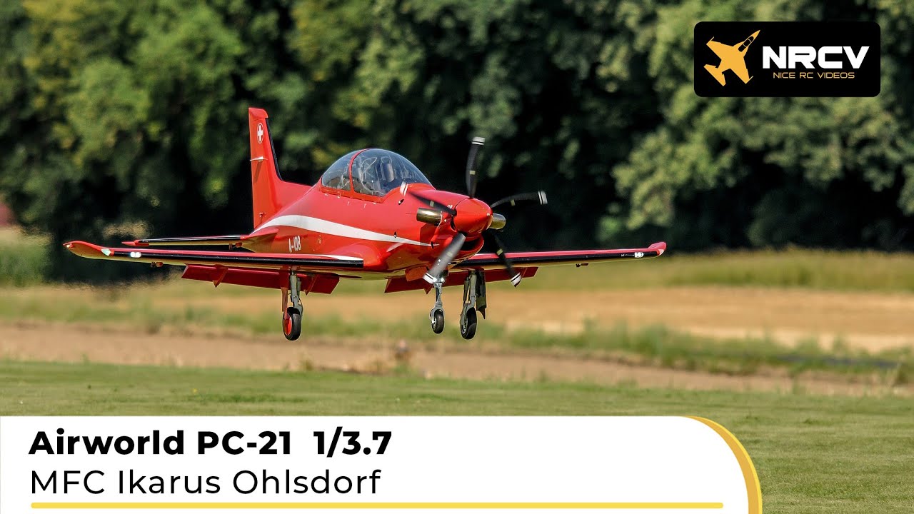 Airworld PC-21 1/3.7 | MFC Ikarus Ohlsdrof | K100TP | Powerbox CORE | Pilot: Fritz Föttinger
