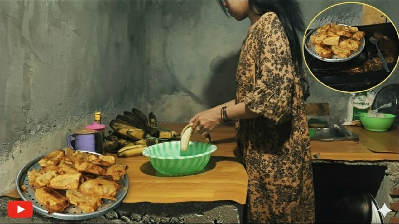 Aktivitas Desa|| Membuat Pisang Goreng |Banana Fried|