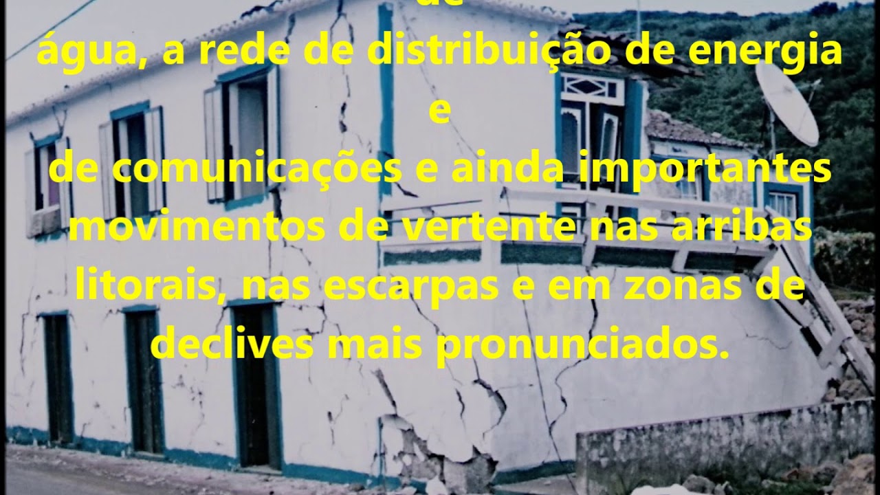 20 ANOS DO SISMO DE 9 DE JULHO DE 1998 NAS ILHAS DO PICO FAIAL E SAO JORGE ACORES PORTUGAL EUROPA