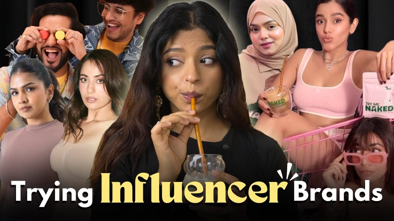 Trying Indian INFLUENCER Brands So You Dont Have To 🇮🇳💸😮‍💨