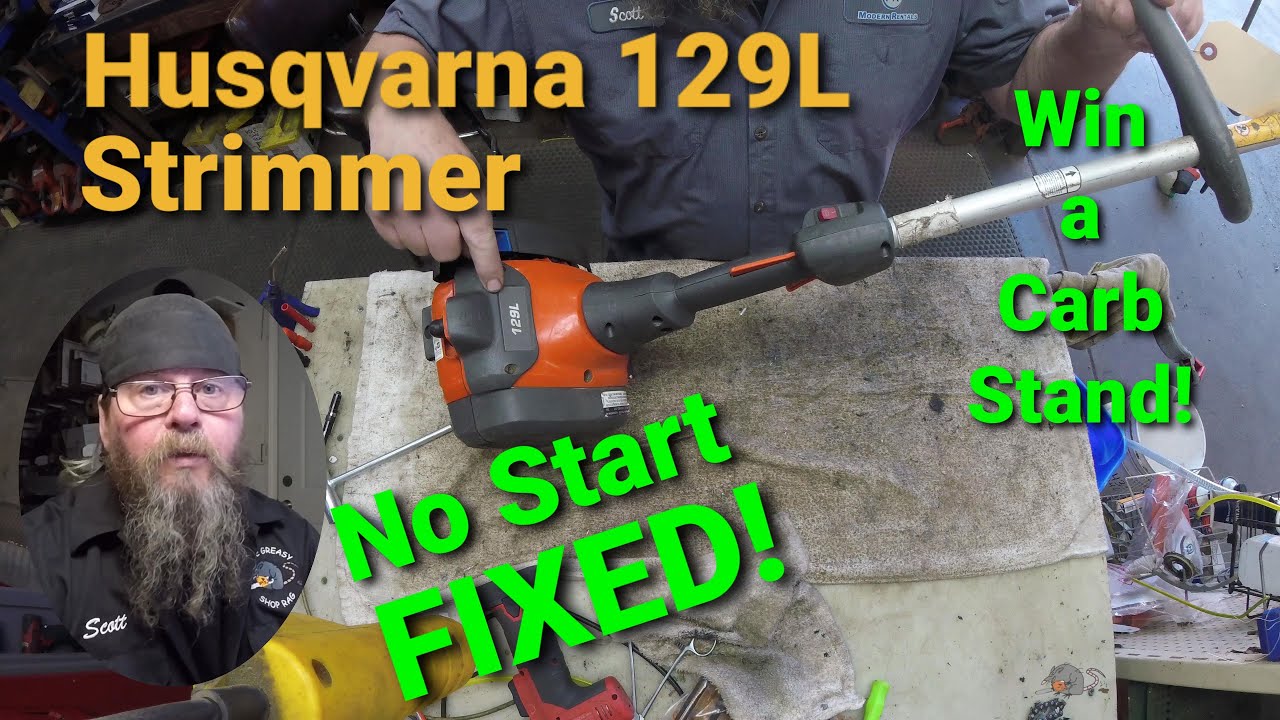 Husqvarna 129L String Trimmer Won't Start-FIXED!