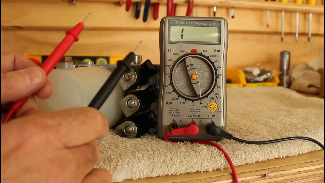 VW EOS how to test the roof pump solenoids