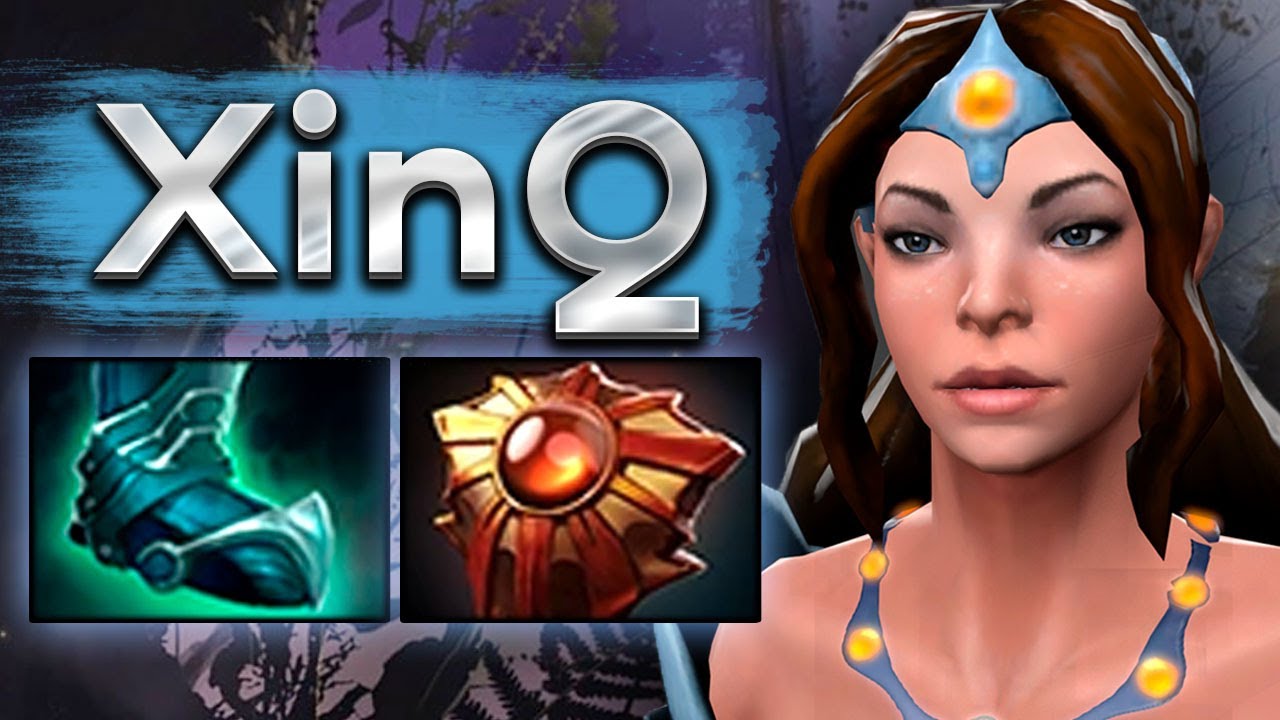 Китайская Мирана творит невероятные вещи! - XinQ Mirana 7.35 DOTA 2