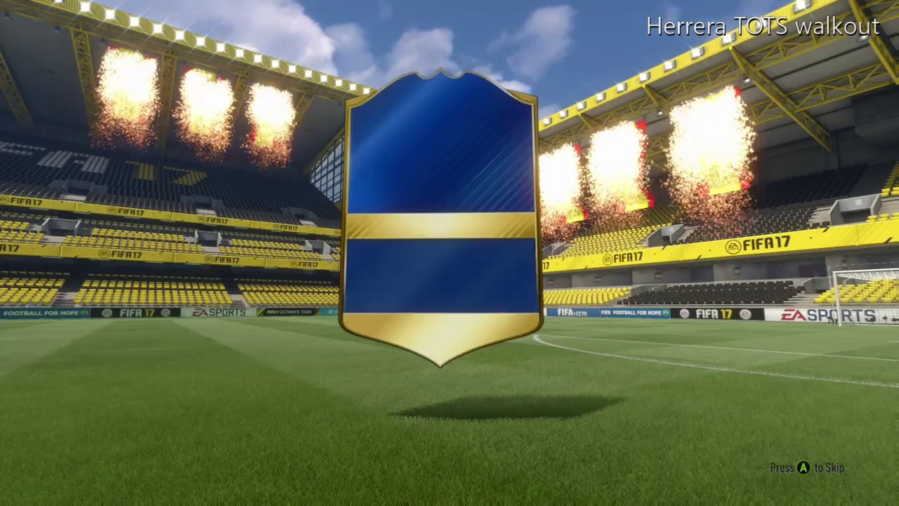 FIFA 17 TOTS WALKOUT