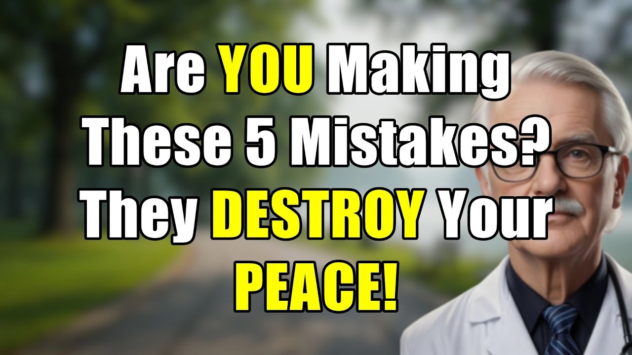 WARNING: 5 Mistakes Older People Make That DESTROY Happiness & Peace.